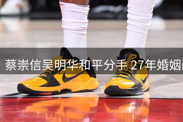 蔡崇信吴明华和平分手 27年婚姻画上句号